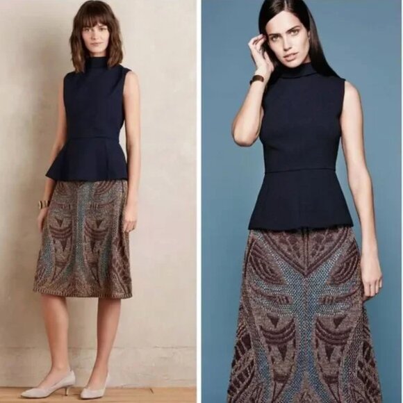 Cecilia Prado Anthroplogie Lumi Sweater Skirt Size Large - Picture 1 of 10
